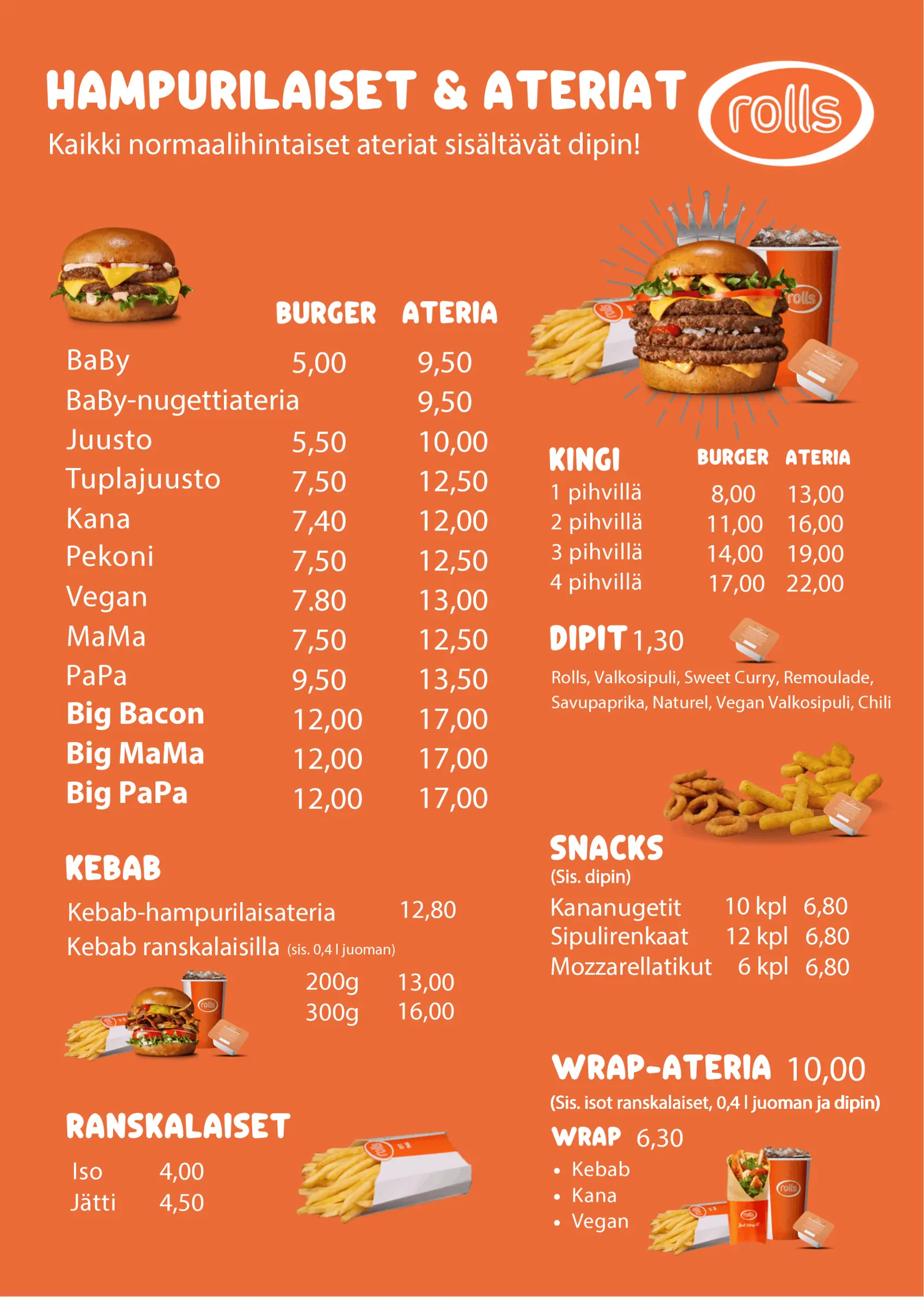 Lahnus RoadHouse menu 4